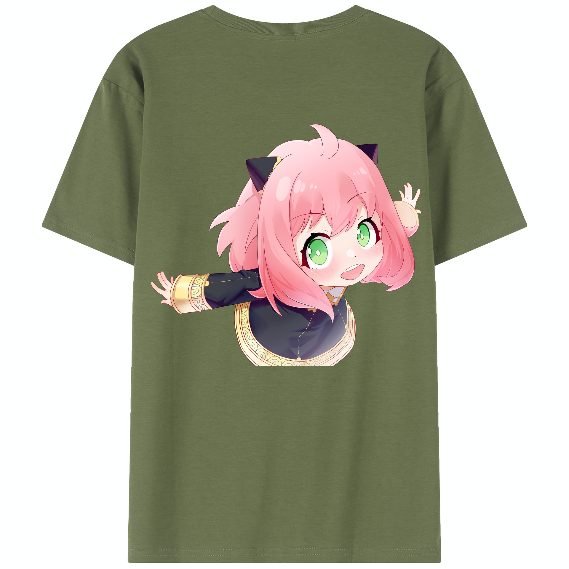 （画像用） SPY×FAMILY间谍家家酒 綿100％半袖Tシャツ（背面プリント）